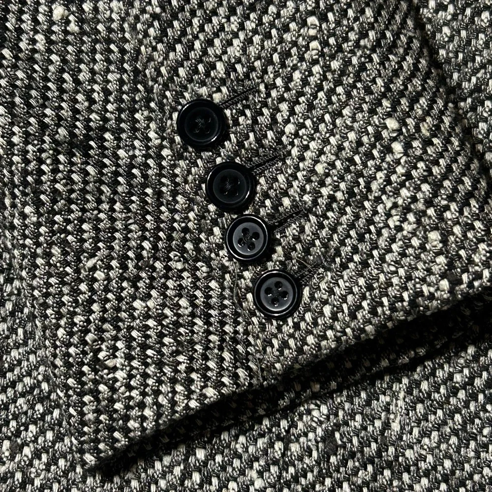 Brioni Roman Style Wool Silk Blazer Sport Coat Textured